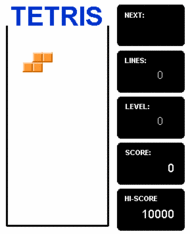 Teris-Tetris screenshot